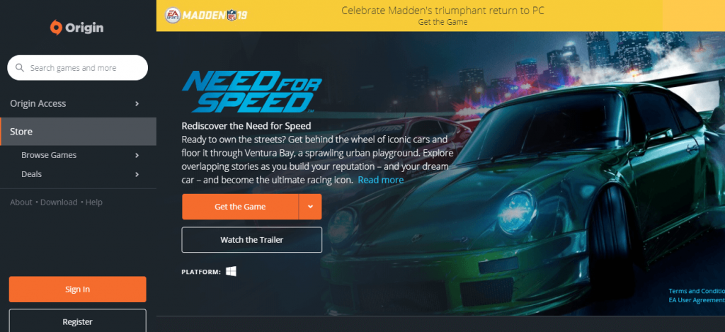 Download Need For Speed Mac
